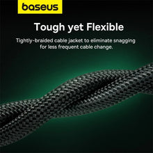 Заредете изображение във визуализатора на галерията – Baseus fast network cable RJ-45 cat.8 40Gbps 10m braided - black
