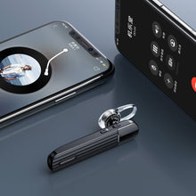 Заредете изображение във визуализатора на галерията – Joyroom Headset Single Wireless Bluetooth 5.0 Earphone for Car black (JR-B01) - TopMag
