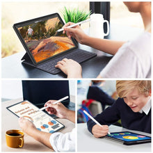 Заредете изображение във визуализатора на галерията – Joyroom excellent series passive capacitive stylus pen white (JR-BP560) - TopMag

