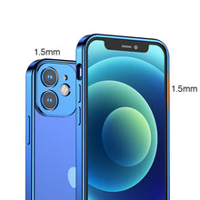Заредете изображение във визуализатора на галерията – Joyroom New Beauty Series ultra thin case with electroplated frame for iPhone 12 red (JR-BP742) - TopMag
