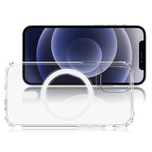 Заредете изображение във визуализатора на галерията – Joyroom Michael Series durable magnetic case for iPhone 12 Pro Max (MagSafe compatible) transparent (JR-BP748) - TopMag
