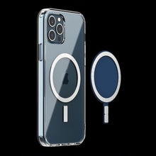 Заредете изображение във визуализатора на галерията – Joyroom Michael Series durable magnetic case for iPhone 12 Pro Max (MagSafe compatible) transparent (JR-BP748) - TopMag
