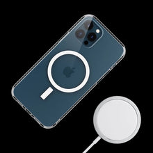 Заредете изображение във визуализатора на галерията – Joyroom Michael Series durable magnetic case for iPhone 12 Pro Max (MagSafe compatible) transparent (JR-BP748) - TopMag
