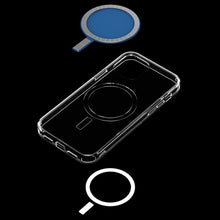Заредете изображение във визуализатора на галерията – Joyroom Michael Series durable magnetic case for iPhone 12 Pro Max (MagSafe compatible) transparent (JR-BP748) - TopMag
