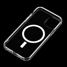 Заредете изображение във визуализатора на галерията – Joyroom Michael Series durable magnetic case for iPhone 12 Pro Max (MagSafe compatible) transparent (JR-BP748) - TopMag
