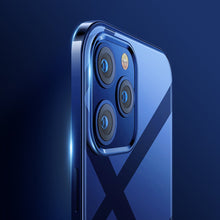 Заредете изображение във визуализатора на галерията – Joyroom New Beautiful Series ultra thin case with electroplated frame for iPhone 12 Pro / iPhone 12 green (JR-BP795) - TopMag
