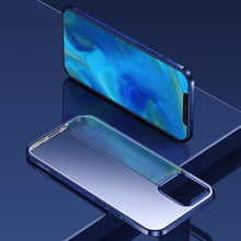 Заредете изображение във визуализатора на галерията – Joyroom New Beautiful Series ultra thin case with electroplated frame for iPhone 12 Pro Max green (JR-BP796) - TopMag

