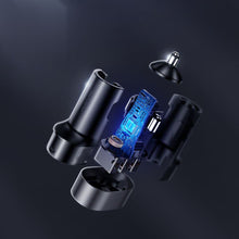 Заредете изображение във визуализатора на галерията – Joyroom fast car charger 5x USB 6.2 A with extension cable black (JR-CL03) - TopMag
