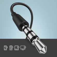 Заредете изображение във визуализатора на галерията – Joyroom ear headphones 3.5mm mini jack with remote and microphone black (JR-EL114) - TopMag

