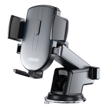Заредете изображение във визуализатора на галерията – Joyroom car phone holder with telescopic extendable arm for dashboard and windshield black (JR-OK3) - TopMag
