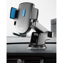 Заредете изображение във визуализатора на галерията – Joyroom car phone holder with telescopic extendable arm for dashboard and windshield black (JR-OK3) - TopMag
