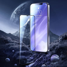 Заредете изображение във визуализатора на галерията – Joyroom Knight Series 2,5D full screen tempered glass for iPhone 12 mini black (JR-PF595) - TopMag
