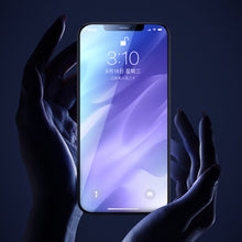Заредете изображение във визуализатора на галерията – Joyroom Knight Series 2,5D full screen tempered glass for iPhone 12 mini black (JR-PF595) - TopMag
