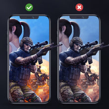 Заредете изображение във визуализатора на галерията – Joyroom Knight Series 2,5D full screen gaming tempered glass for iPhone 12 mini black (JR-PF625) - TopMag
