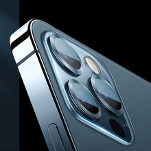 Заредете изображение във визуализатора на галерията – Joyroom Shining Series full lens protector camera tempered glass for iPhone 12 blue (JR-PF687) - TopMag
