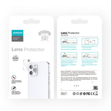 Заредете изображение във визуализатора на галерията – Joyroom Mirror Series Full Camera Tempered Glass Camera Lens For iPhone 12 Transparent (JR-PF730) - TopMag
