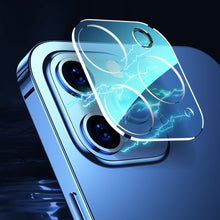 Заредете изображение във визуализатора на галерията – Joyroom Mirror Series Full Camera Tempered Glass Camera Lens For iPhone 12 Pro Max Transparent (JR-PF731) - TopMag
