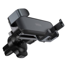 Заредете изображение във визуализатора на галерията – Joyroom gravity car mount phone holder for air vent black (JR-ZS211) - TopMag
