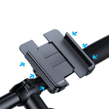 Заредете изображение във визуализатора на галерията – Joyroom bicycle phone holder on handlebar black (JR-ZS252) - TopMag
