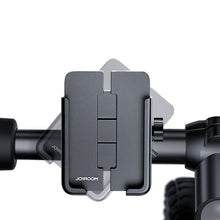 Заредете изображение във визуализатора на галерията – Joyroom bicycle phone holder on handlebar black (JR-ZS252) - TopMag
