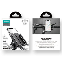 Заредете изображение във визуализатора на галерията – Joyroom bicycle phone holder on handlebar black (JR-ZS252) - TopMag
