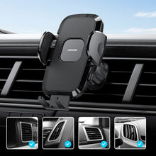 Заредете изображение във визуализатора на галерията – Joyroom Car Phone Clip Holder Air Vent Ventilation Grille Black (JR-ZS259) - TopMag
