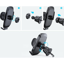Заредете изображение във визуализатора на галерията – Joyroom Car Phone Clip Holder Air Vent Ventilation Grille Black (JR-ZS259) - TopMag
