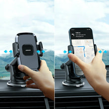 Заредете изображение във визуализатора на галерията – Joyroom car phone holder with telescopic extendable arm for dashboard and windshield black (JR-ZS259) - TopMag

