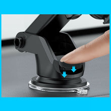 Заредете изображение във визуализатора на галерията – Joyroom car phone holder with telescopic extendable arm for dashboard and windshield black (JR-ZS259) - TopMag
