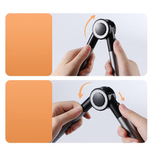 Заредете изображение във визуализатора на галерията – Joyroom rotary adjustment lazy holder desktop phone and tablet holder black (JR-ZS263) - TopMag
