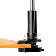 Заредете изображение във визуализатора на галерията – Joyroom rotary adjustment lazy holder desktop phone and tablet holder black (JR-ZS263) - TopMag
