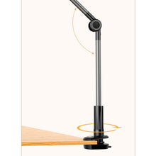 Заредете изображение във визуализатора на галерията – Joyroom rotary adjustment lazy holder desktop phone and tablet holder black (JR-ZS263) - TopMag
