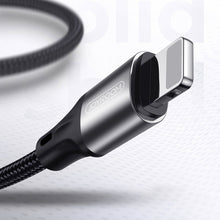 Заредете изображение във визуализатора на галерията – Joyroom USB - Lightning cable 3 A 0,2 m black (S-0230N1) - TopMag
