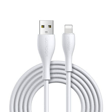 Заредете изображение във визуализатора на галерията – Joyroom USB cable - Lightning 2.4 A 1 m white (S-1030M8) - TopMag
