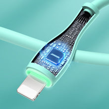 Заредете изображение във визуализатора на галерията – Joyroom USB cable - Lightning 2.4 A 1 m white (S-1030M8) - TopMag
