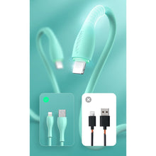 Заредете изображение във визуализатора на галерията – Joyroom USB cable - Lightning 2.4 A 1 m white (S-1030M8) - TopMag
