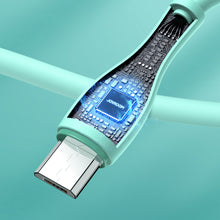 Заредете изображение във визуализатора на галерията – Joyroom USB - micro USB cable 2,4 A 1 m green (S-1030M8) - TopMag

