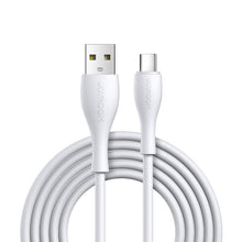 Заредете изображение във визуализатора на галерията – Joyroom USB cable - USB Type C 3 A 1 m white (S-1030M8) - TopMag
