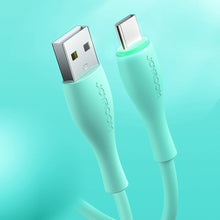 Заредете изображение във визуализатора на галерията – Joyroom USB cable - USB Type C 3 A 1 m white (S-1030M8) - TopMag
