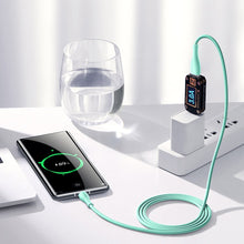 Заредете изображение във визуализатора на галерията – Joyroom USB cable - USB Type C 3 A 1 m white (S-1030M8) - TopMag
