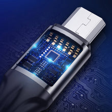 Заредете изображение във визуализатора на галерията – Joyroom USB - micro USB cable 3 A 1 m black (S-1030N1) - TopMag
