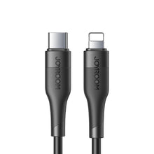 Заредете изображение във визуализатора на галерията – Joyroom fast charging USB - Lightning cable Power Delivery 2,4 A 20 W 1,2 m black (S-1224M3) - TopMag
