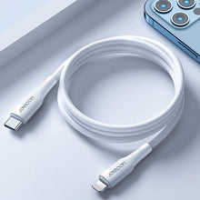 Заредете изображение във визуализатора на галерията – Joyroom fast charging USB - Lightning cable Power Delivery 2,4 A 20 W 1,2 m white (S-1224M3) - TopMag
