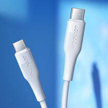 Заредете изображение във визуализатора на галерията – Joyroom fast charging cable USB - USB Type C Quick Charge Power Delivery 3 A 60 W 1.2 m black (S-1230M3) - TopMag
