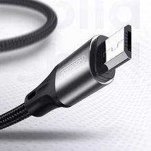 Заредете изображение във визуализатора на галерията – Joyroom USB - micro USB cable 3 A 1,5 m black (S-1530N1) - TopMag
