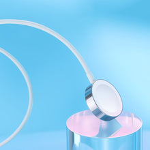 Заредете изображение във визуализатора на галерията – Joyroom Qi Wireless Charger for Apple Watch with Integrated Cable 1.2m White (S-IW001S) - TopMag
