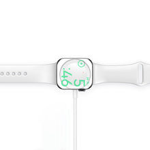 Заредете изображение във визуализатора на галерията – Joyroom 2in1 wirelee Qi charger for Apple Watch / USB - Lightning cable 1,5 m white (S-IW002S) - TopMag
