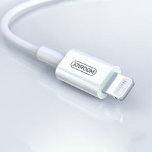 Заредете изображение във визуализатора на галерията – Joyroom fast charging USB Type C - Lightning cable (MFI certificate) Power Delivery 3 A 1,2 m white (S-M420) - TopMag
