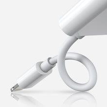 Заредете изображение във визуализатора на галерията – Joyroom Lightning - 2x Lightning headphone adapter audio and charging white (S-Y104) - TopMag
