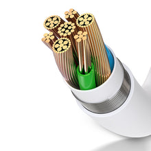 Заредете изображение във визуализатора на галерията – Joyroom Lightning - 2x Lightning headphone adapter audio and charging white (S-Y104) - TopMag
